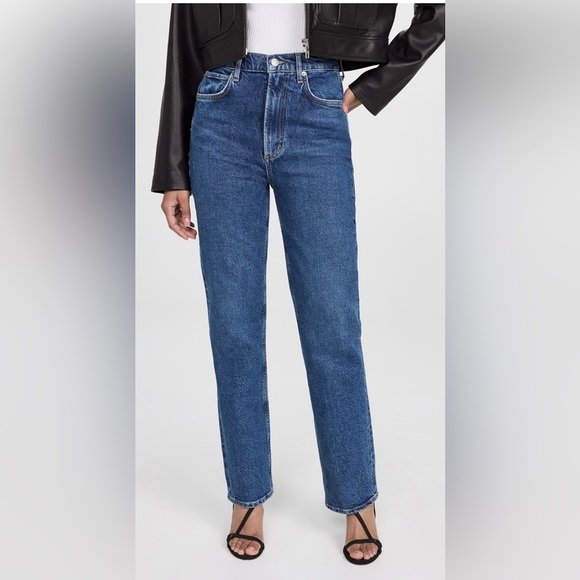 AGolde High Rise Stovepipe Jeans Size 28 NWT